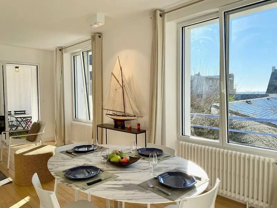 קרנאק Appartement Proche Plage Avec Vue Mer