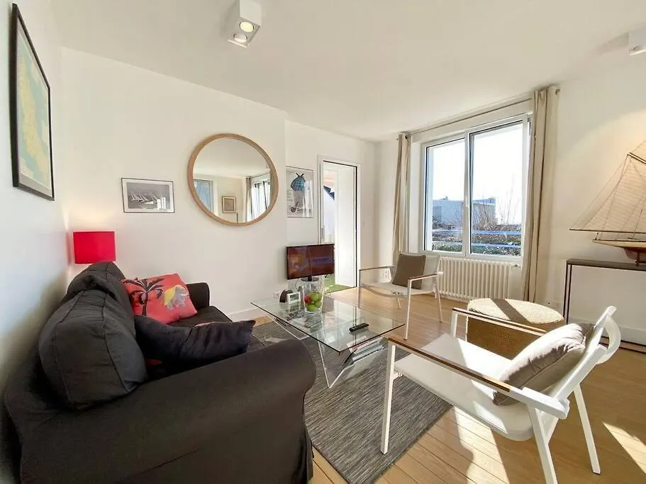 דירה קרנאק Appartement Proche Plage Avec Vue Mer