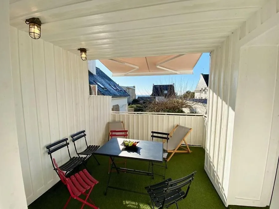 דירה קרנאק Appartement Proche Plage Avec Vue Mer