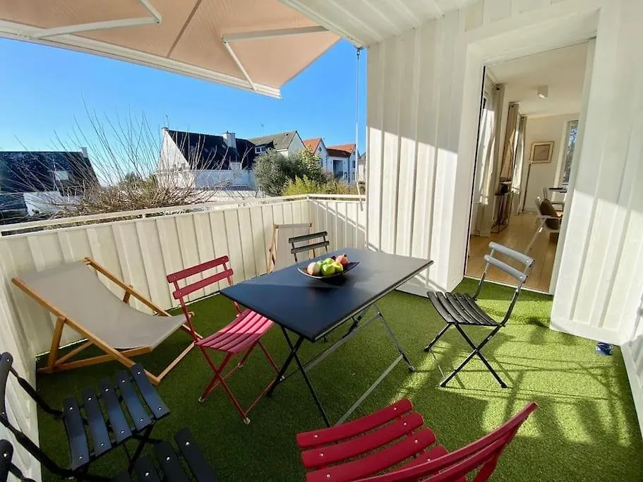 קרנאק Appartement Proche Plage Avec Vue Mer דירה
